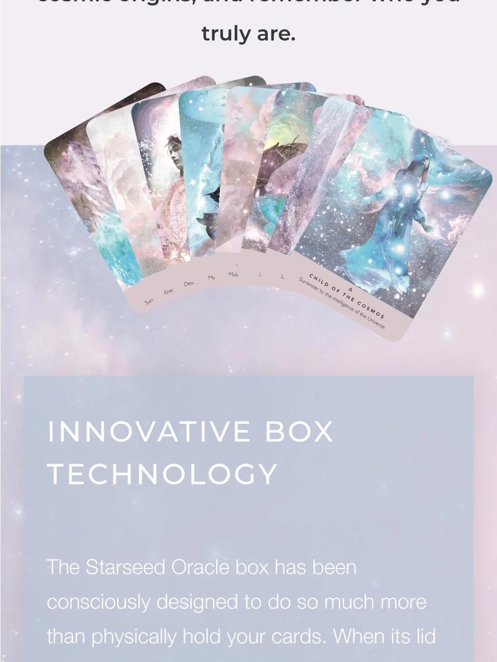 The Starseed Oracle Deck & Guidebook - White